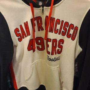 49ers zip up hoodie
